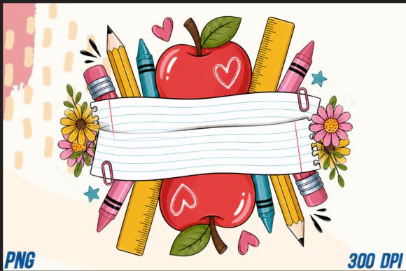 Celebrate Educators with Custom Name Teacher PNG Graphics