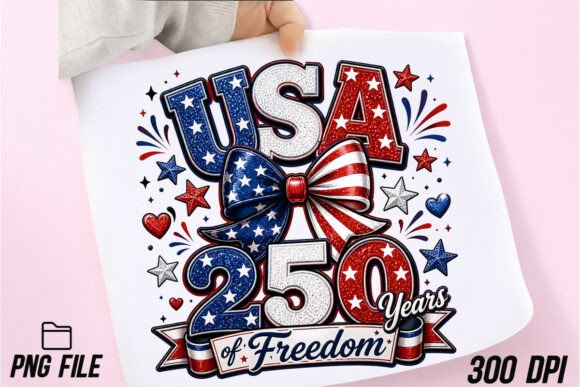 Celebrating a Quarter-Millennium: The USA 250 Years of Freedom PNG