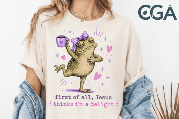 First Of All, Jesus Thinks Im a Delight Frog Png: A Guide for Creatives