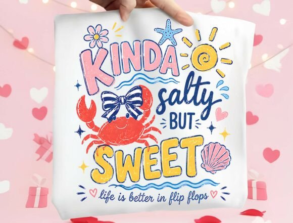 Kinda Salty But Sweet: A Guide to Beachy Sublimation Design