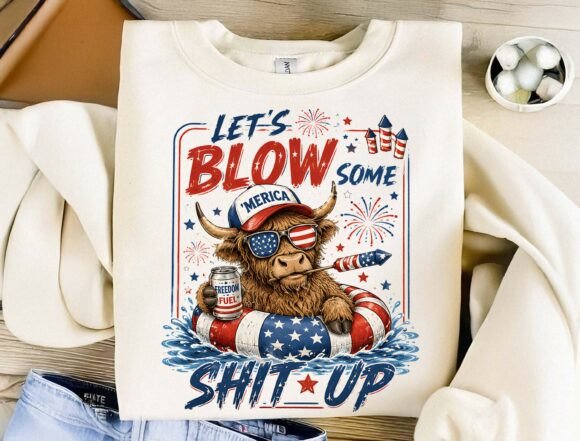 Patriotic 4th of July Sublimation: Beyond the Standard Font
