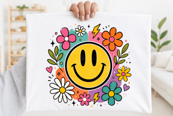 Retro Happy Face PNG: Injecting Vibrant Joy into Your Designs
