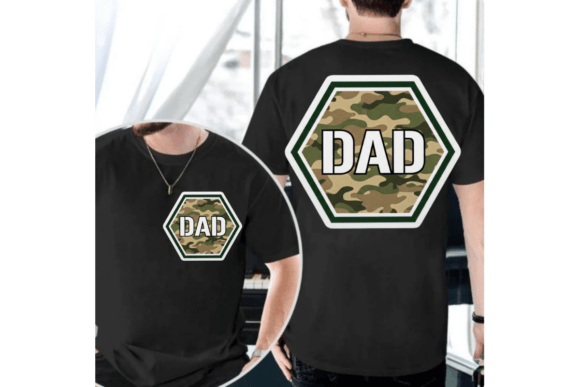 The Ultimate Design Asset: Camouflage Dad Shirt, Varsity Dad Png