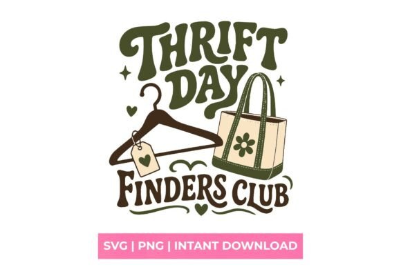 Thrift Day Finders Club SVG: Your Go-To for DIY & Branding