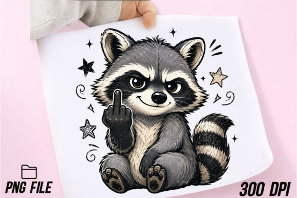 Unleash Your Inner Sass: The Ultimate Raccoon Design Asset